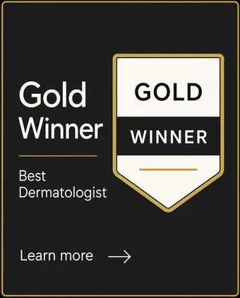 Gold Winner, Best Dermatologist — Learn more
